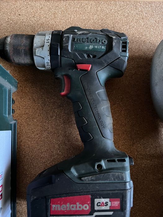 Metabo combo 18v bl wkretarka + szlifierka 2x 5.2ah walizka