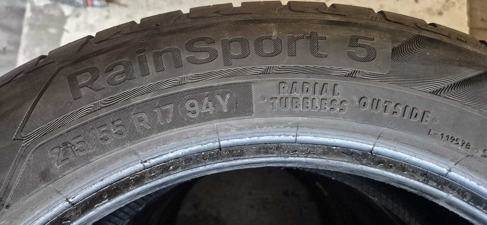 Sprzedam opony UniRoyal  215/55 R17