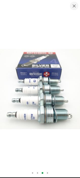 Свеча BRISK Silver 1333 (LR17YS)  газ-бензин.Цена за упаковоку.