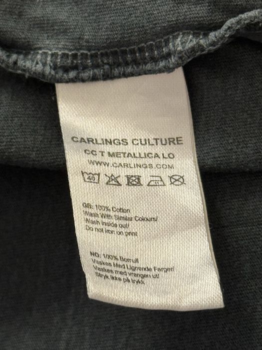 Koszulka Metallica S loose fit szara oversize merch logowana
