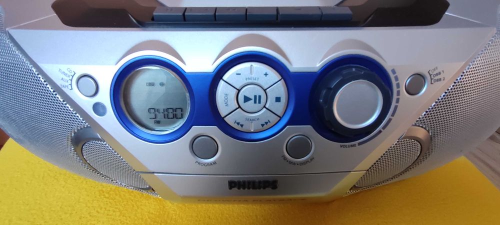 Radioodtwarzacz Boombox Panasonic AZ 3068 z AUX, MP3 nietuzinkowy