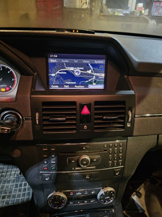 Radio mercedes Glk ekran