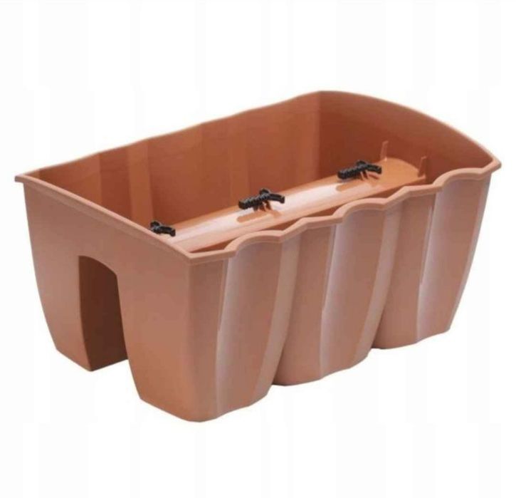 Donice balkonowe 3 sztuki