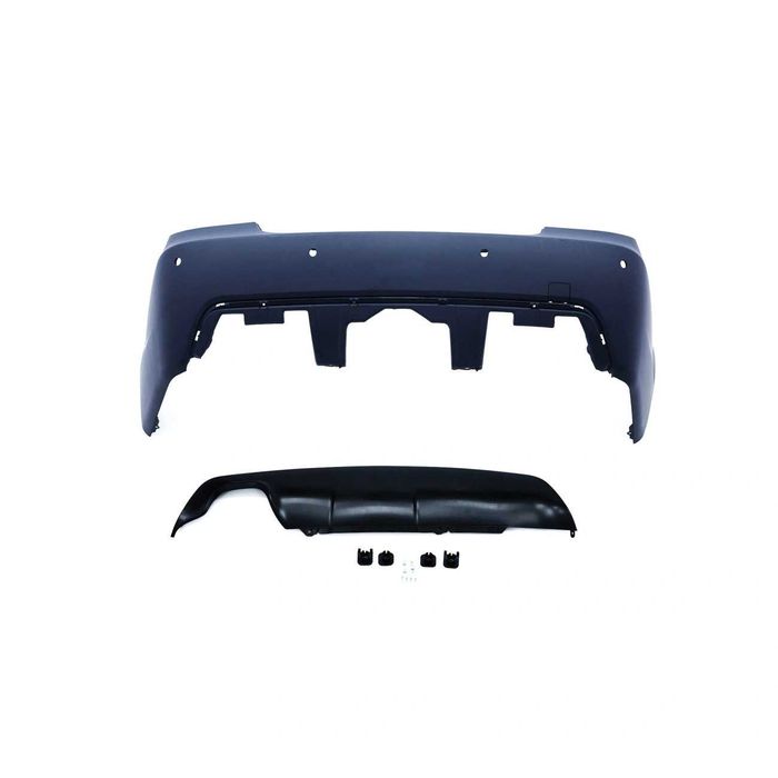 Zderzak tylny M Pakiet BMW E60 (2003–2006) przed lift 22mm PDC