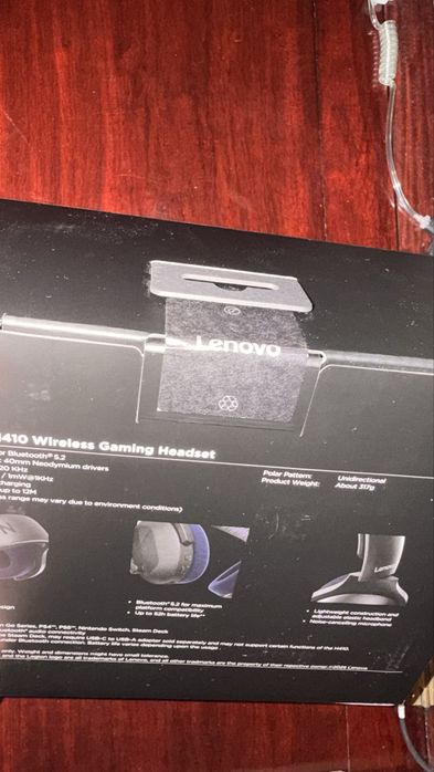 Lenovo Legion H410 Wireless NOVOS (LACRADOS)