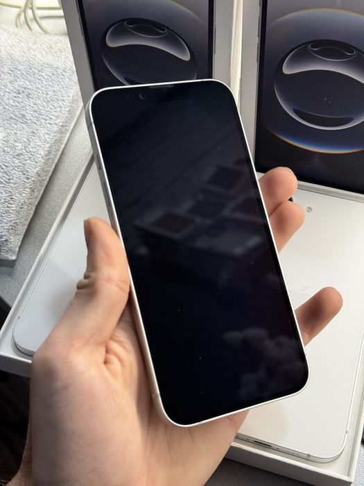 New open/box iphone 16e 128gb white + 1 рік гарантії