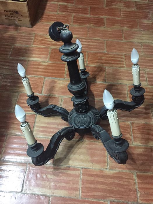 Candeeiro de tecto antigo