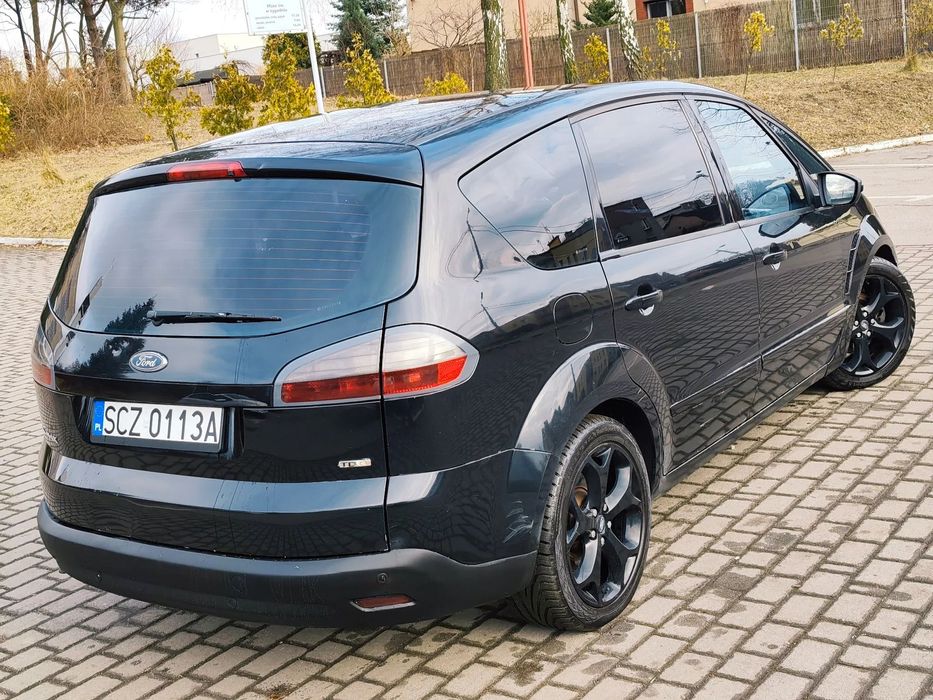 Ford S-Max 7 Foteli * 2.0 TDCi 140KM * Zegary Wirtualne * Aluski * Czarny