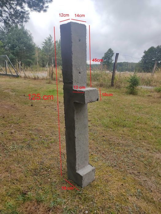 Stopa betonowa zbrojona ambona