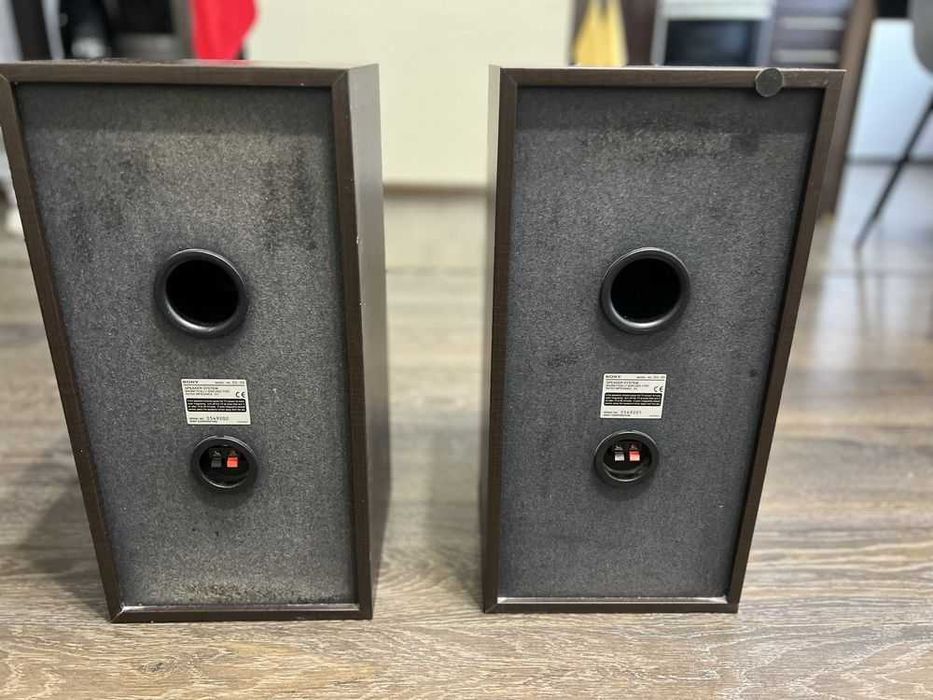Колонки SONY 2x100Вт. Висока чутливість -32000Гц./ Шовковий ВЧ/ Hi-Fi