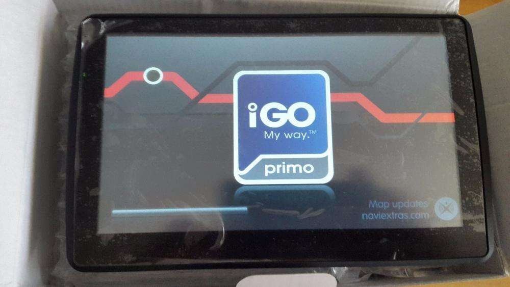 GPS navegador NOVO (ecrã 7" e 5") com iGo mapas para camiões recentes