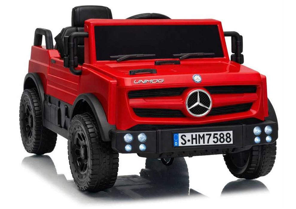 Auto na akumulator Mercedes Unimog Autko Pojazd samochód dla dzieci elektryczny