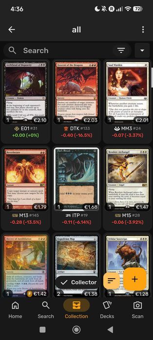 900 Cartas magic random