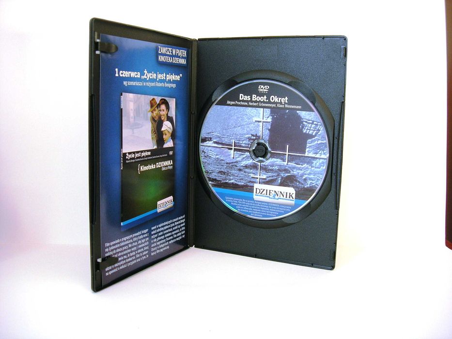 "Okręt. Das Boot" DVD Wolfgang Petersen 1981 kinoteka Dziennika