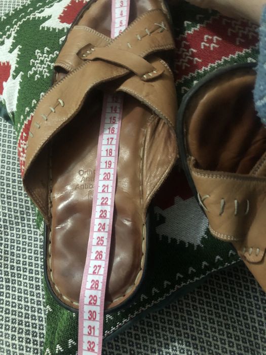 Шльопанці,шкіряні.Турція.на 43-44розмір