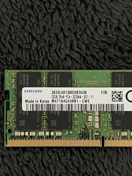 pamięć RAM Samsung 32 GB DDR4 3200 MHz SO-DIMM