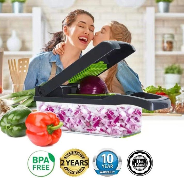 Wielofunkcyjna krajalnica do warzyw, szatkownica 13w1