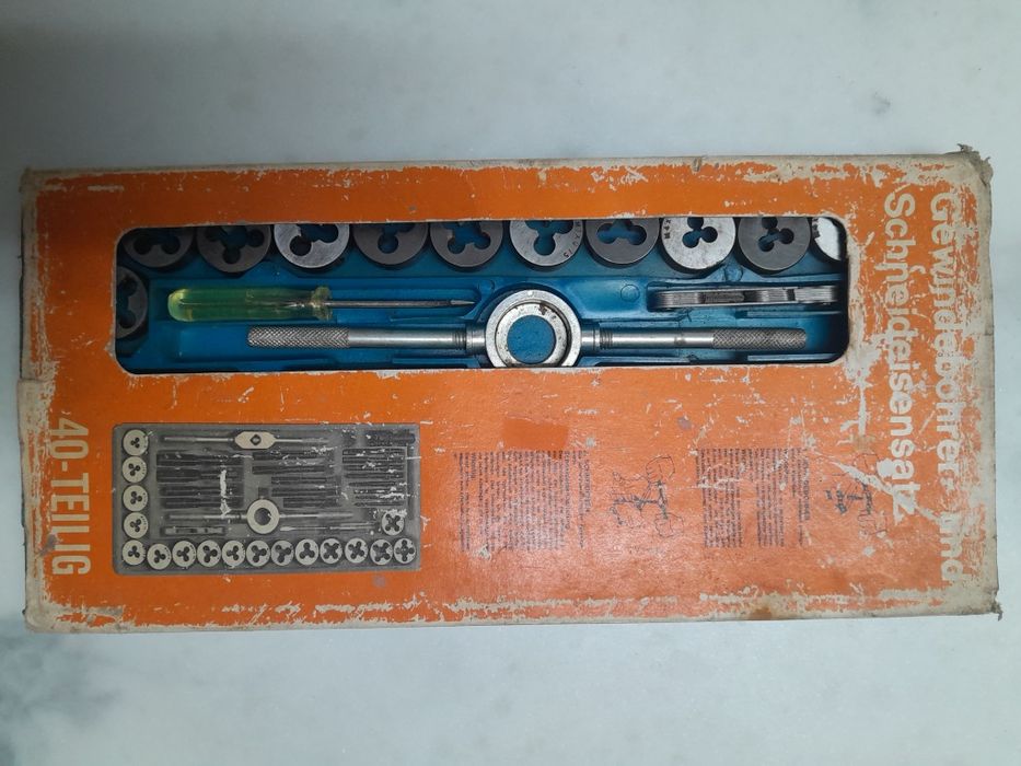 Conjunto de machos e tarrachas