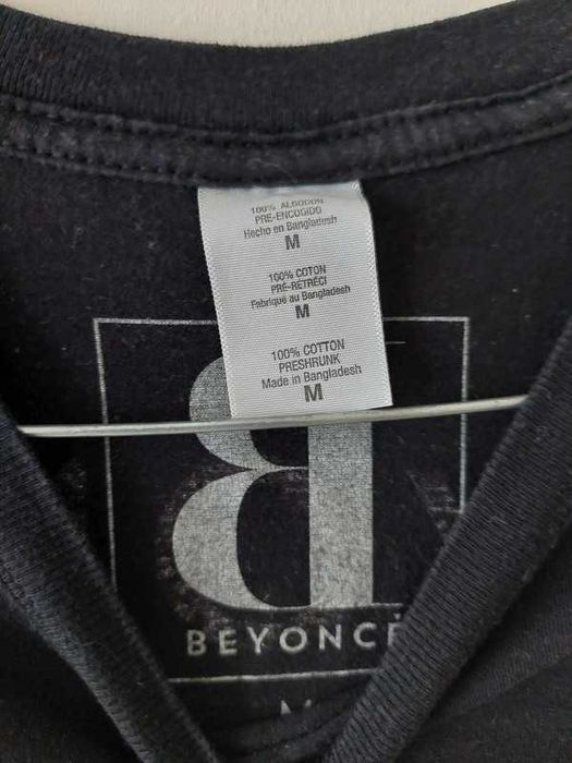 czarny t-shirt Beyoncé merch
