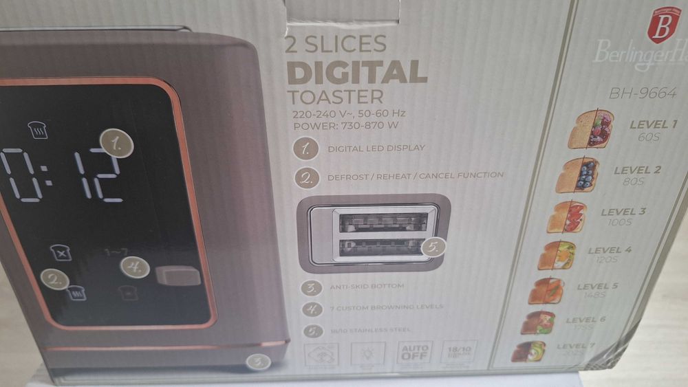 Toster Berlinger Haus Taupe