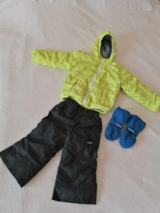 Fato Neve Criança (Casaco + Calças + Luvas) COMO NOVO