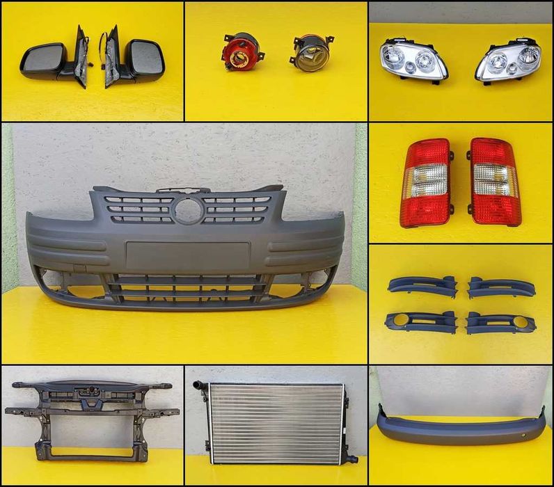 Накладки на арки на Volkswagen Caddy Фольксваген Кадди 04-10р