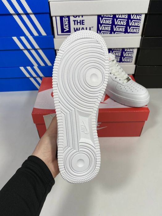 Nike Air force white / женские белые кроссовки / белые кроссовки найк