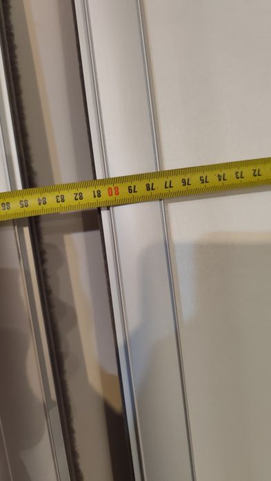 Drzwi do zabudowy wnęki + prowadnice