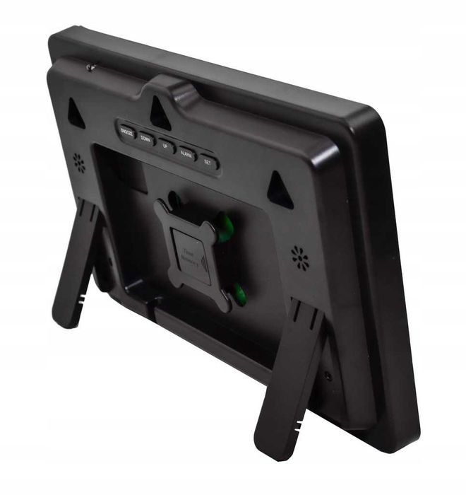 Zegar Cyfrowy Ścienny Biurkowy LCD Data Temperatura Alarm Budzik 24H