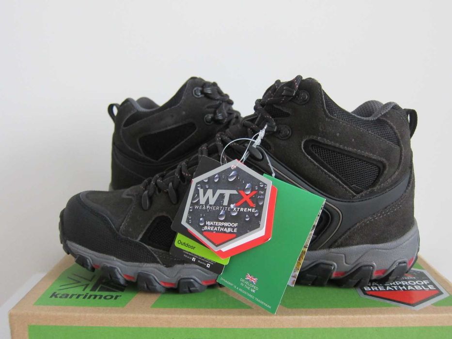 Туристические мужские ботинки зимние Karrimor, водонепроницаемые