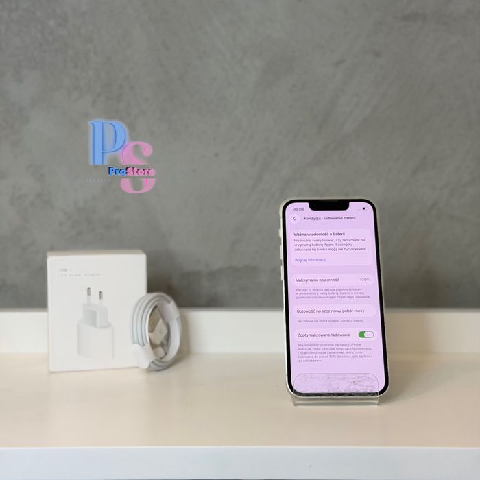 Apple iPhone 13 mini 128GB White | Bat. 100% Nowa | Gwarancja/Faktura