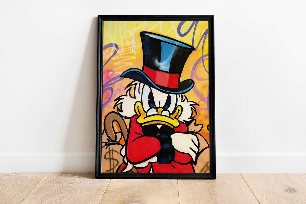 Sknerus McKwacz Plakat A3 Komiksowy - trzeci plakat GRATIS