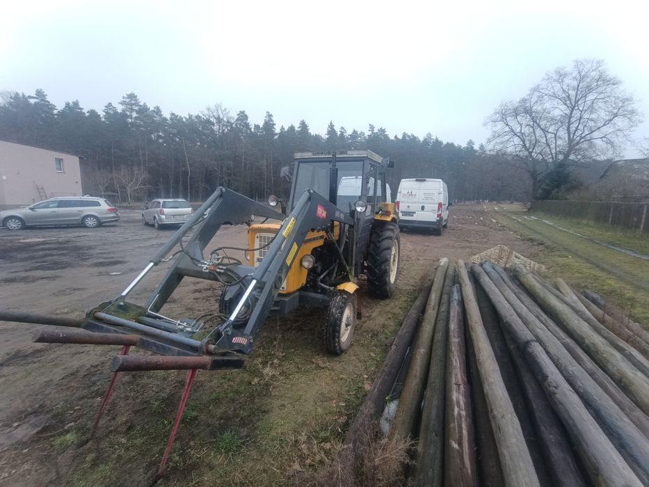 Traktor Ursus C360 3p z turem