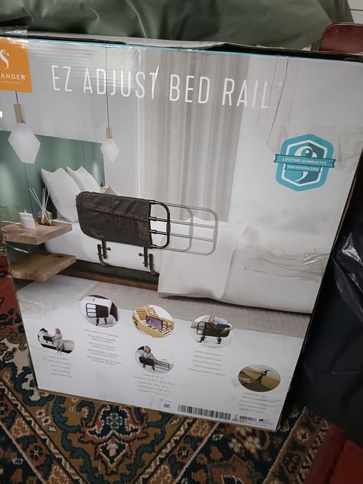 Protecção guarda lateral de cama