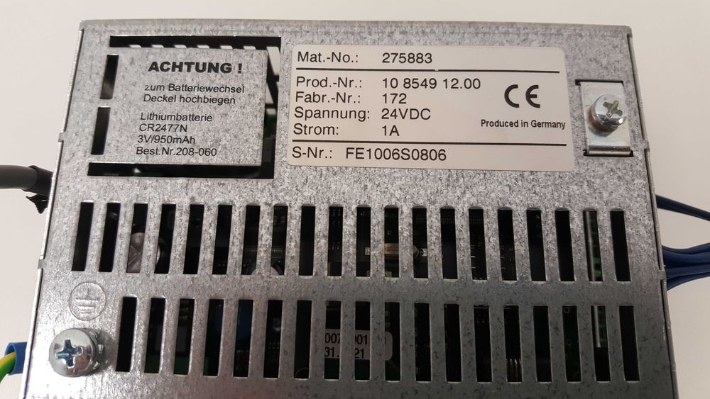 TOX PressoTECHNIK 10  -  8549  Panel EPWX-V3