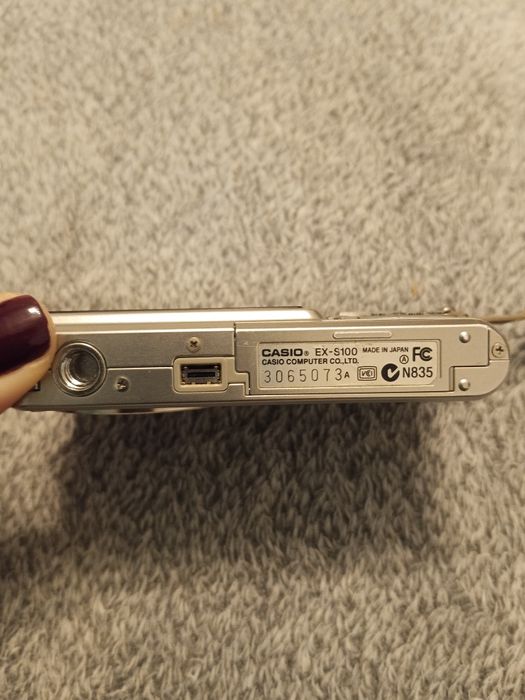 Aparat Casio Exilim S100