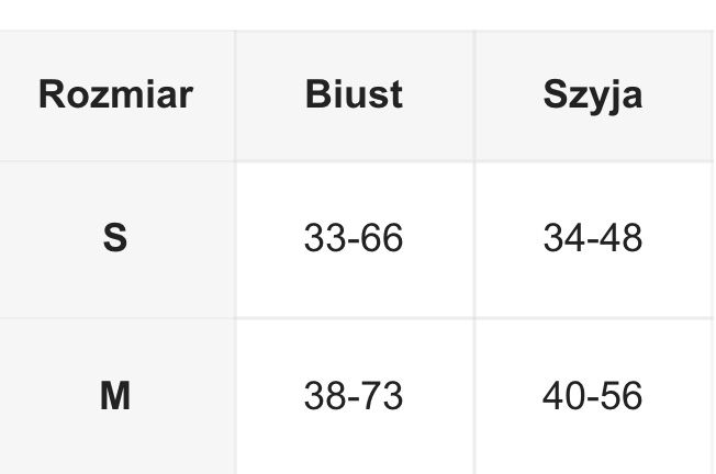 Szelki dla psa rozmiar M