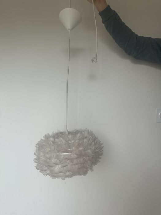 Wiszące lampy z pierza EOS 2 szt.
