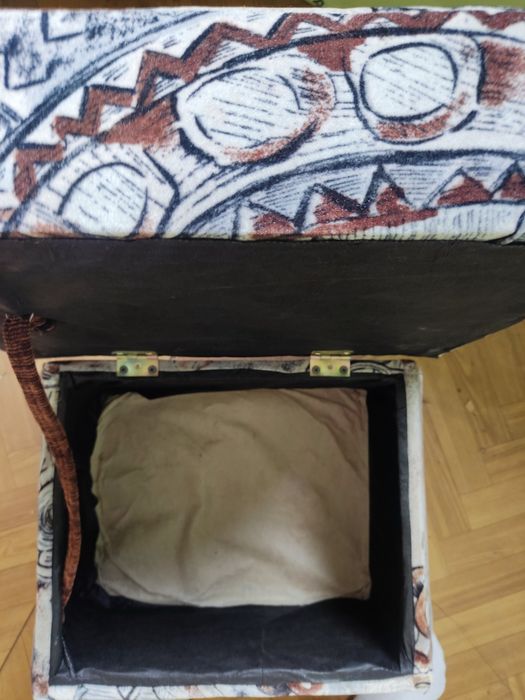 Pufa podnóżek krzesełko miękka pufa fotelik