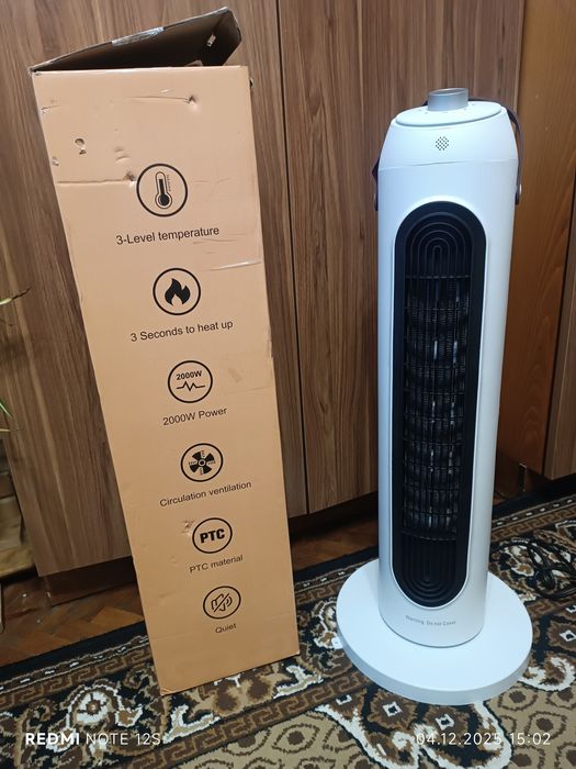 Тепловентилятор керамічний, вентилятор  2 в 1 зима літо , дуйка