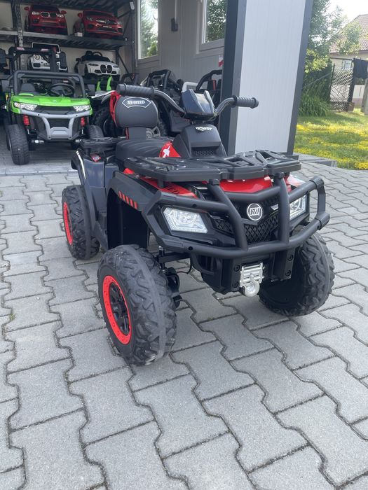 Quad na akumulator XT-SPEED 4X4 24 Mocny 4x80Watt czerwony