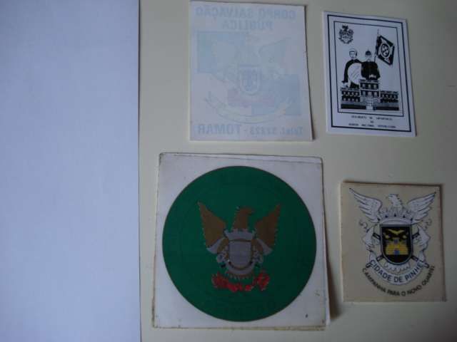 Autocolantes: " Forças de Segurança/Paz"