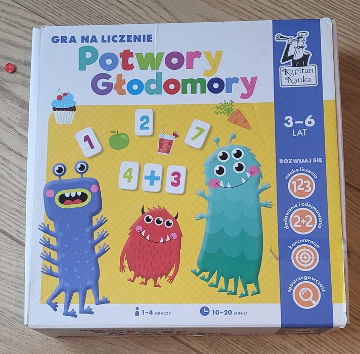 Potwory Głodomory Kapitan Nauka