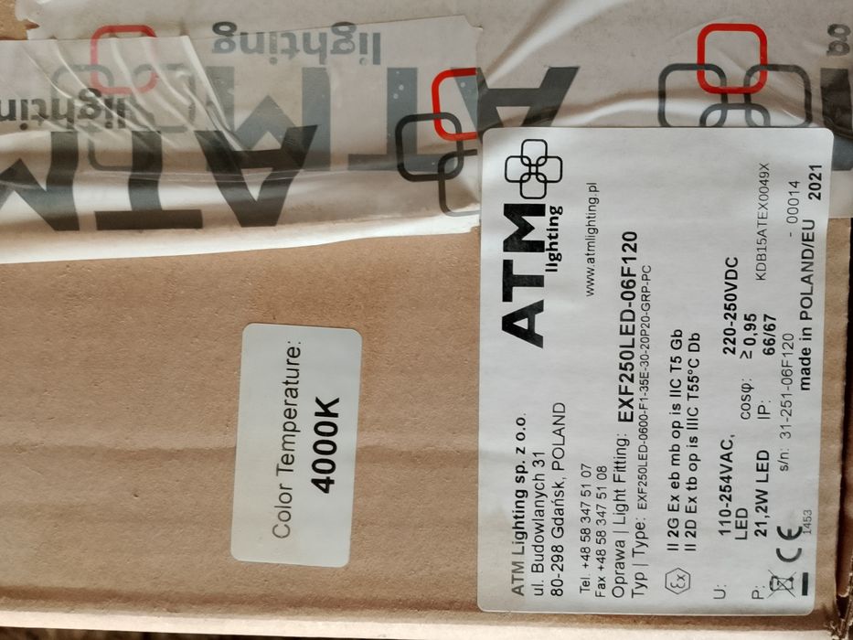 Oprawa przeciwwybuchowa EXF250LED