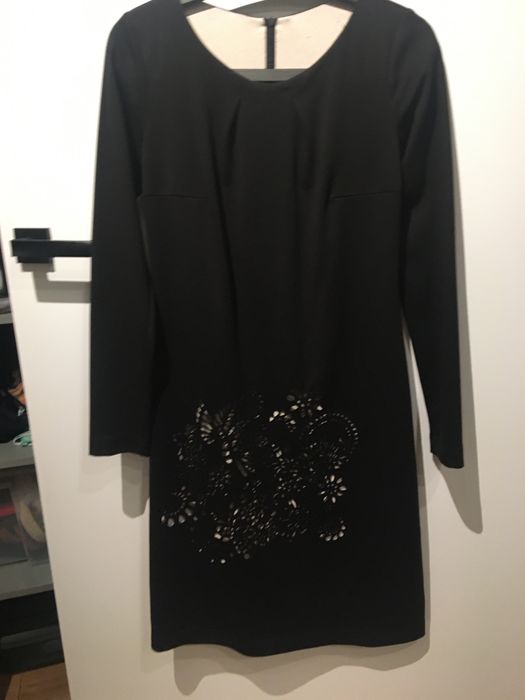 Monnari sukienka 36 elegancka czarna