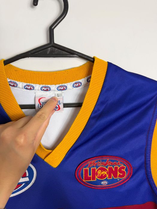 Rare Jersey Brisbane Lions AFL Rugby Australia Vintage Koszulka 4