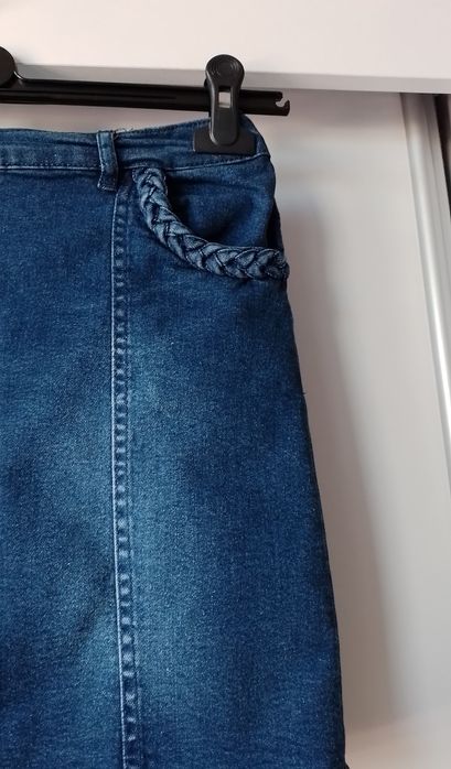 Jeansowa młodzieżowa spódnica Cool Club rozm.164