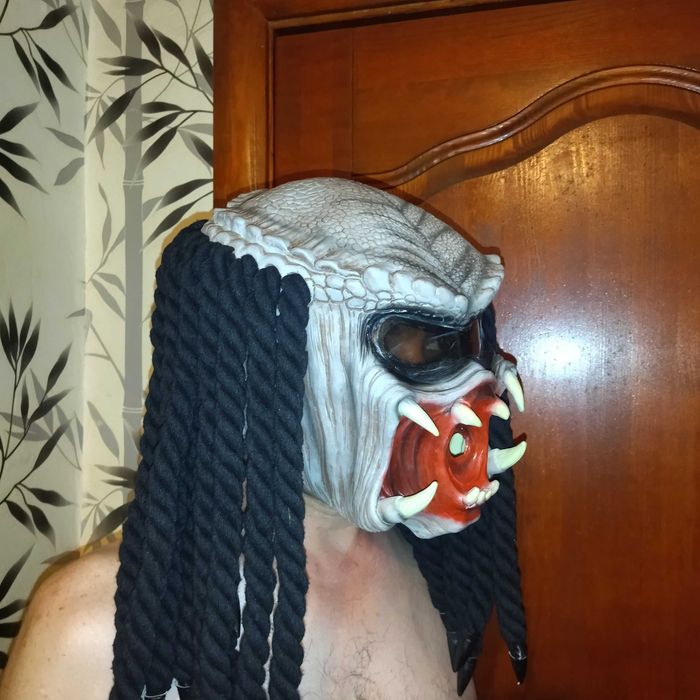 Маска Хищник из фильма Predator (корпоратив, Хэллоуин, Новый год)