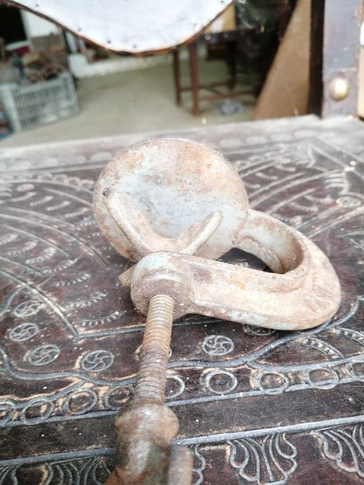 Vulcanizador pequeno antigo , vulcalino