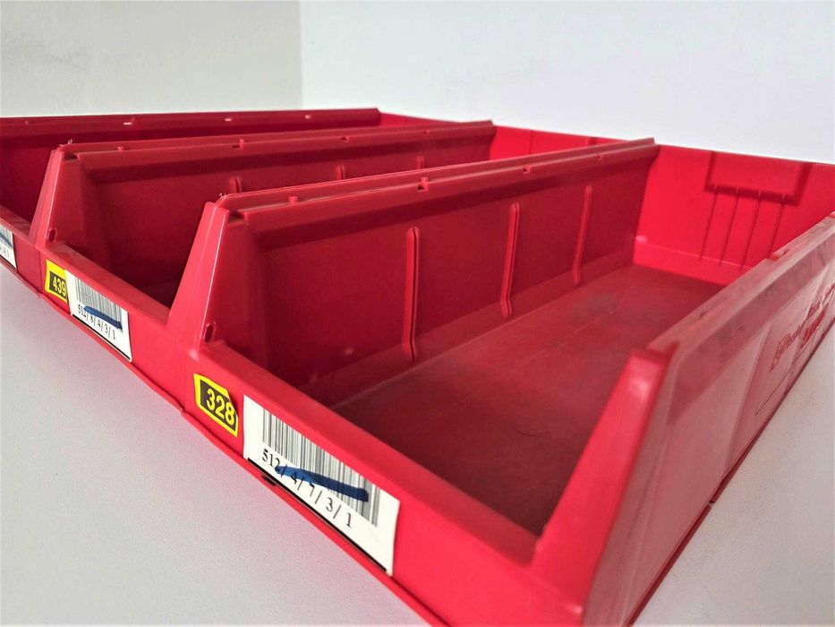 Pojemnik Plastikowy Kuweta 60x23x15cm Skrzynka Kosz Magazyn Warsztat